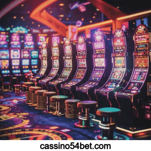 Variedade de 1.500 jogos de caça-níqueis na 54BET.